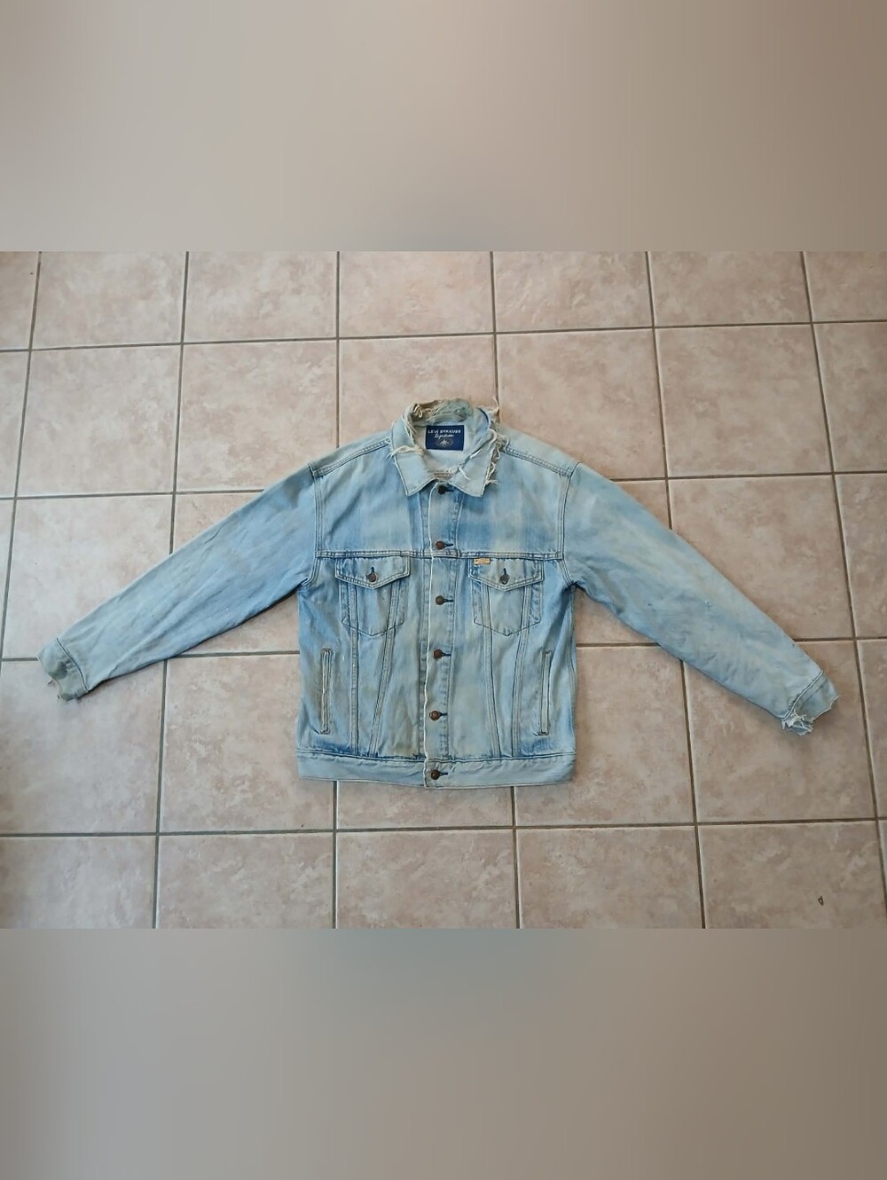 Ditressed Levi Strauss Signature Jacket